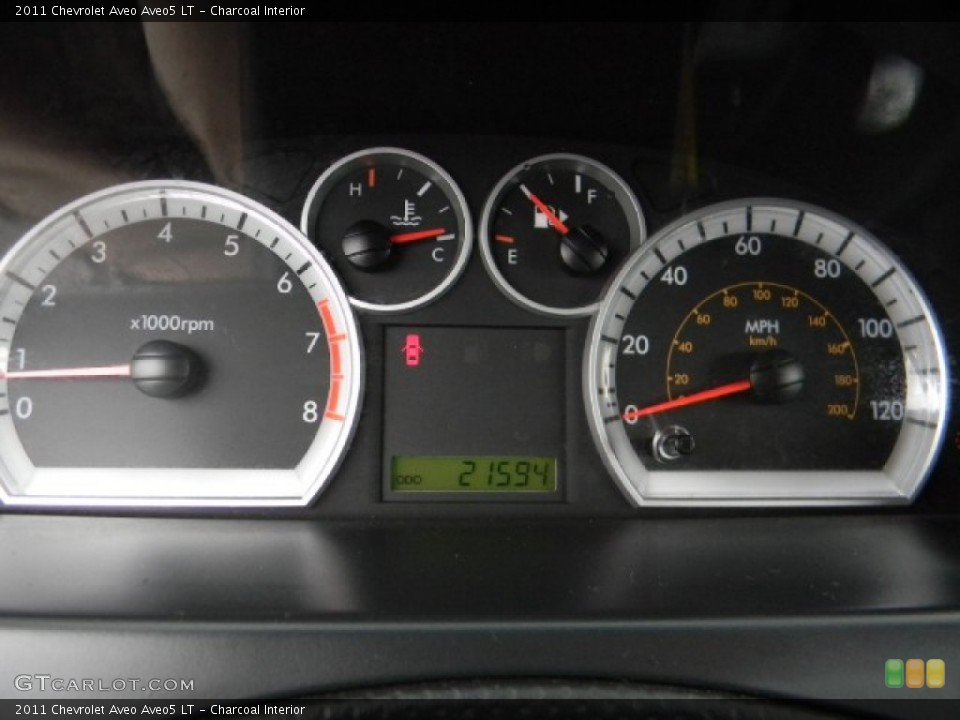 Charcoal Interior Gauges for the 2011 Chevrolet Aveo Aveo5 LT #58176467