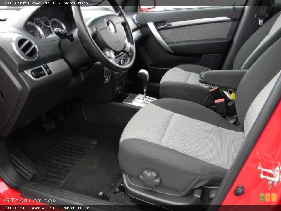 Charcoal Interior Photo for the 2011 Chevrolet Aveo Aveo5 LT #58176542