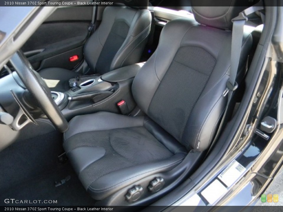 Black Leather Interior Photo for the 2010 Nissan 370Z Sport Touring Coupe #58176848