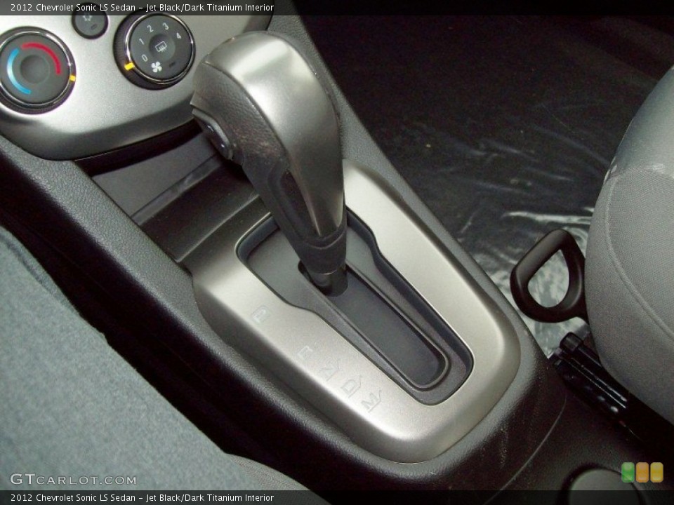 Jet Black/Dark Titanium Interior Transmission for the 2012 Chevrolet Sonic LS Sedan #58177154