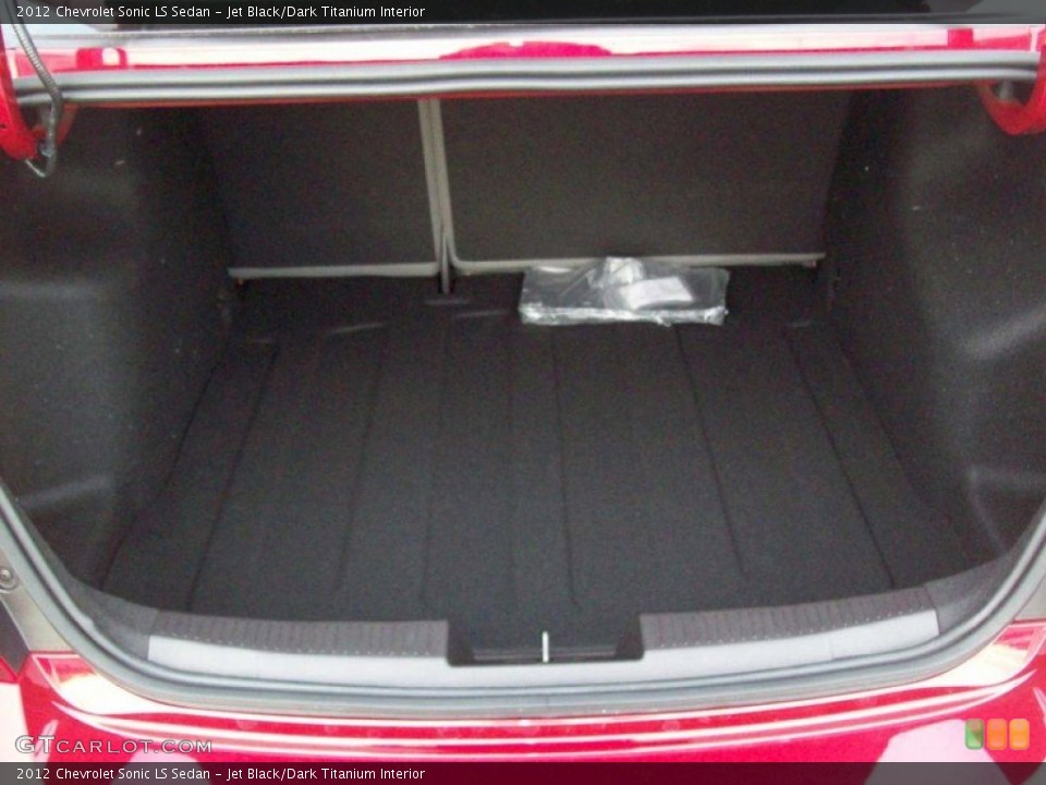 Jet Black/Dark Titanium Interior Trunk for the 2012 Chevrolet Sonic LS Sedan #58177250
