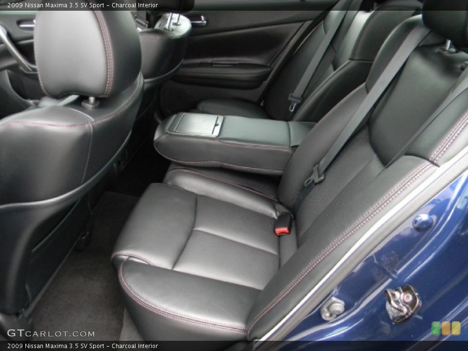 Charcoal Interior Photo for the 2009 Nissan Maxima 3.5 SV Sport #58178828