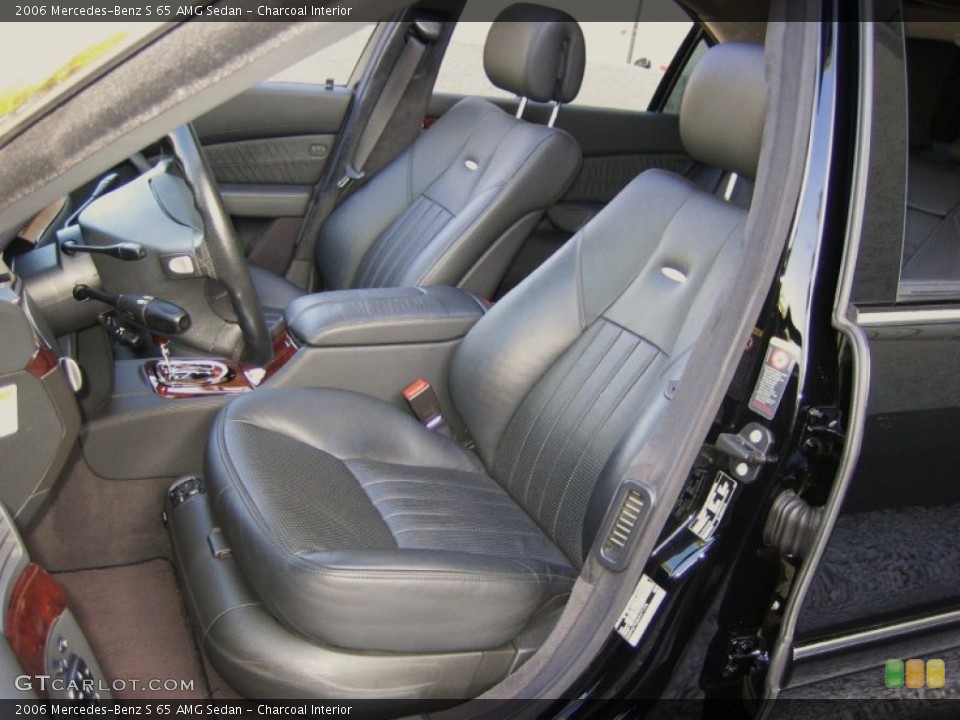 Charcoal Interior Photo for the 2006 Mercedes-Benz S 65 AMG Sedan #58182131