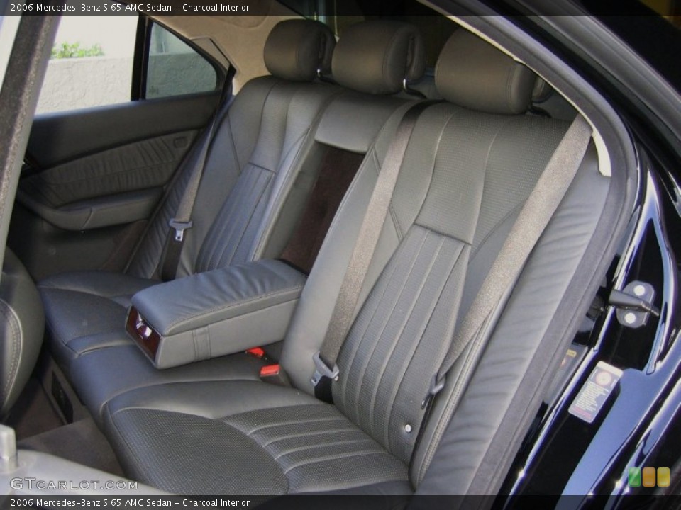 Charcoal Interior Photo for the 2006 Mercedes-Benz S 65 AMG Sedan #58182137