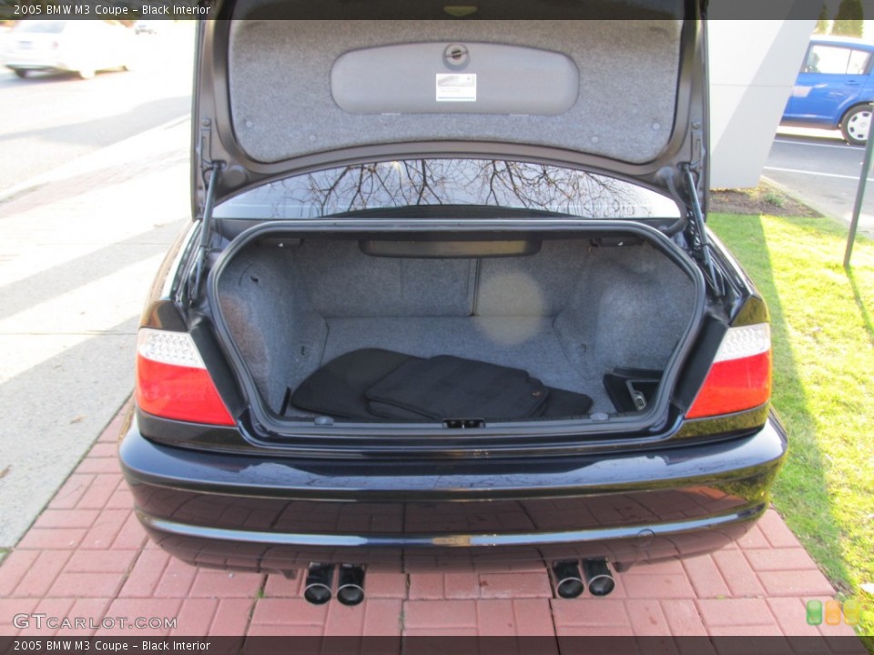Black Interior Trunk for the 2005 BMW M3 Coupe #58182728