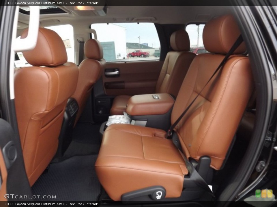 Red Rock Interior Photo for the 2012 Toyota Sequoia Platinum 4WD #58187410
