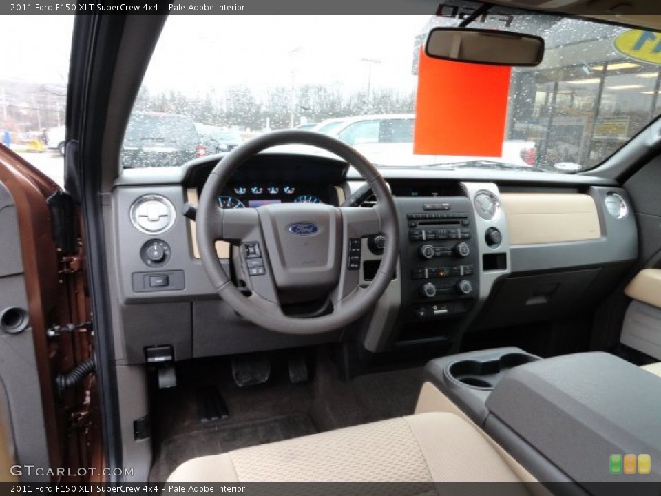 Pale Adobe Interior Dashboard for the 2011 Ford F150 XLT SuperCrew 4x4 #58188587