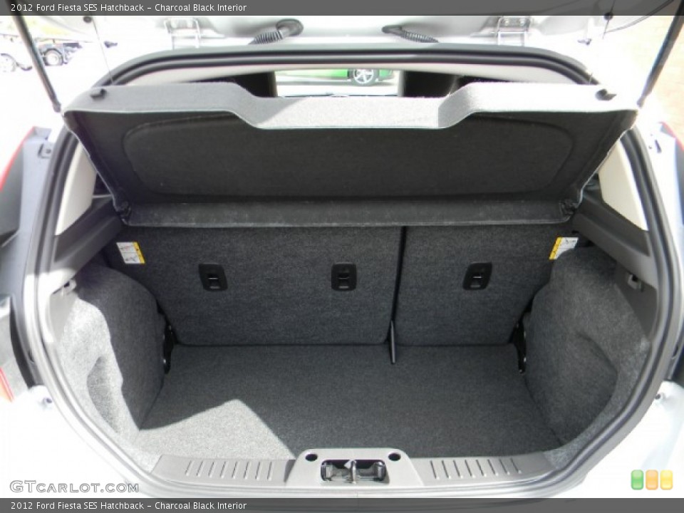 Charcoal Black Interior Trunk for the 2012 Ford Fiesta SES Hatchback #58189961