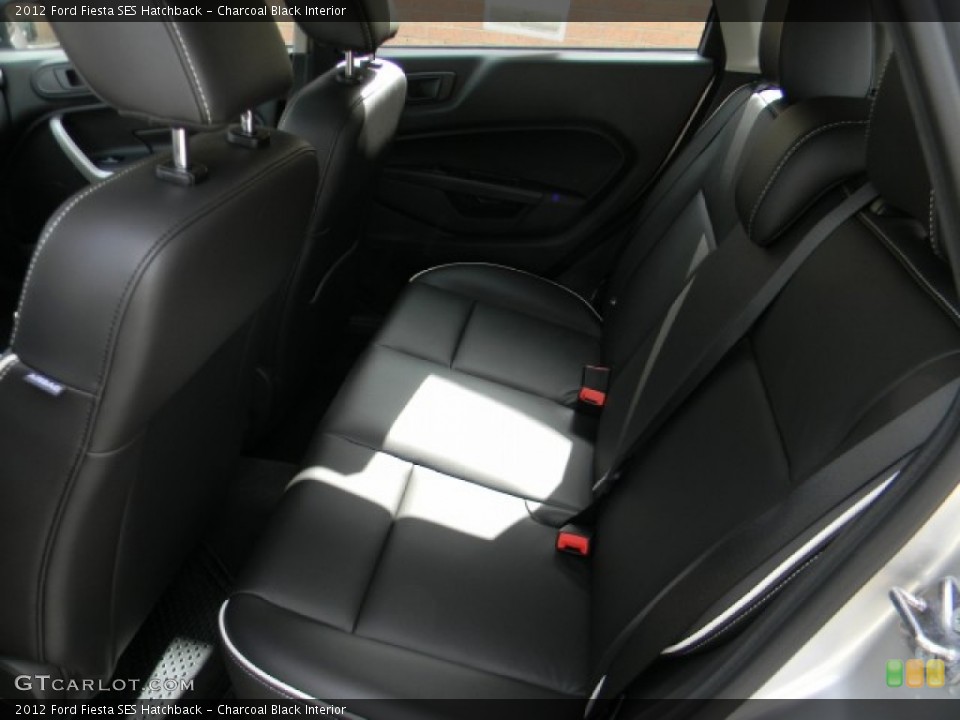 Charcoal Black Interior Photo for the 2012 Ford Fiesta SES Hatchback #58189968