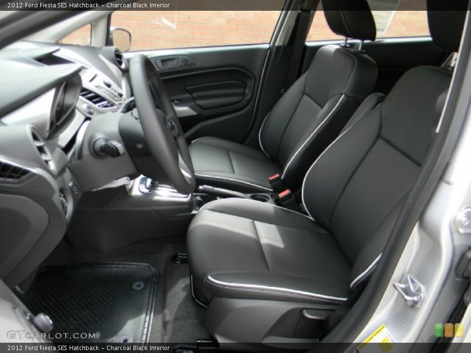 Charcoal Black Interior Photo for the 2012 Ford Fiesta SES Hatchback #58189985