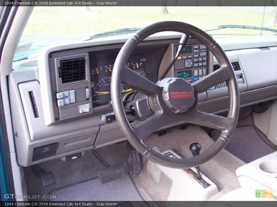 Gray Interior Steering Wheel for the 1994 Chevrolet C/K 3500 Extended Cab 4x4 Dually #58192203