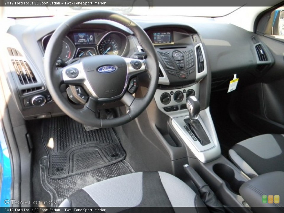 Two-Tone Sport Interior Dashboard for the 2012 Ford Focus SE Sport Sedan #58192593