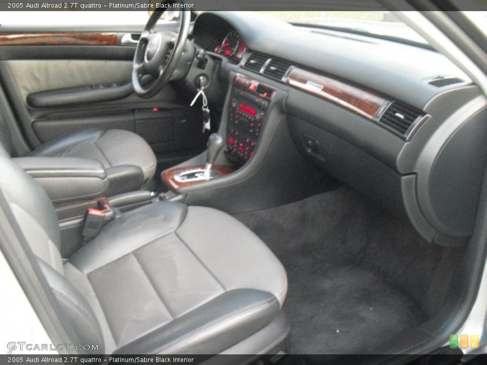 Platinum/Sabre Black Interior Photo for the 2005 Audi Allroad 2.7T quattro #58193136
