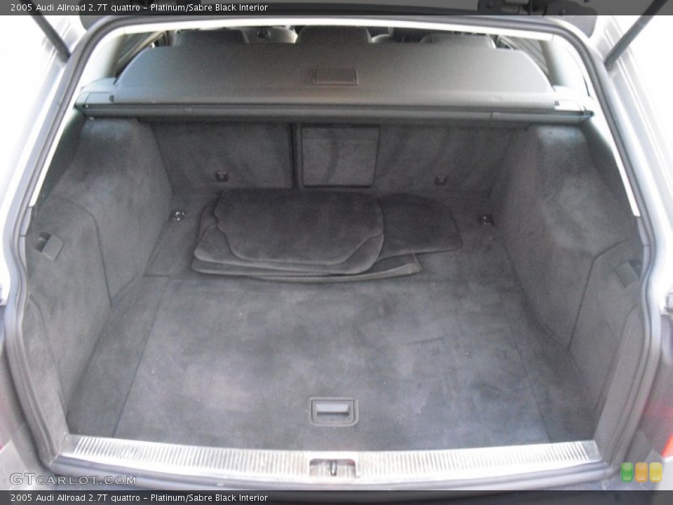 Platinum/Sabre Black Interior Trunk for the 2005 Audi Allroad 2.7T quattro #58193220