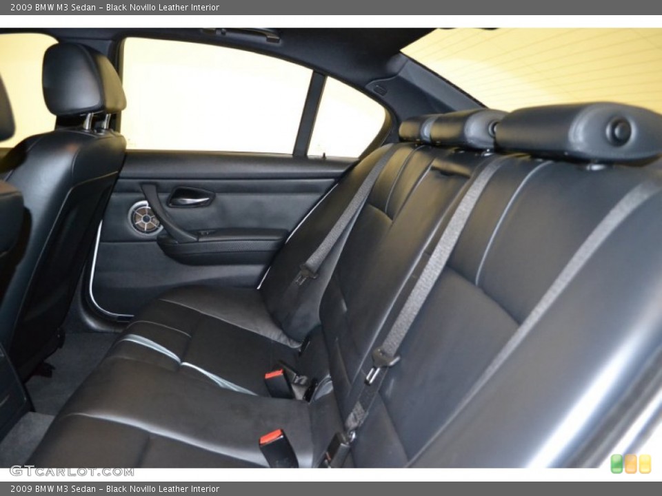 Black Novillo Leather Interior Photo for the 2009 BMW M3 Sedan #58193733