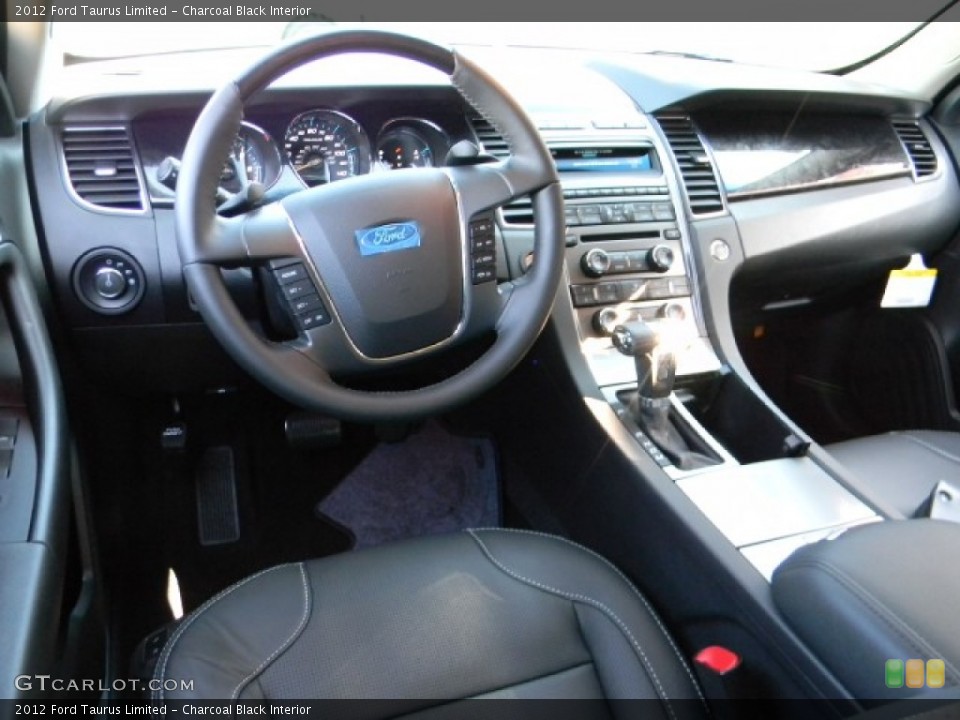 Charcoal Black Interior Dashboard for the 2012 Ford Taurus Limited #58194409
