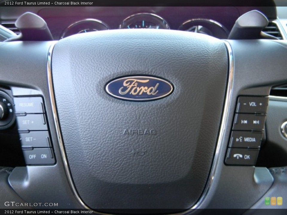Charcoal Black Interior Controls for the 2012 Ford Taurus Limited #58194770
