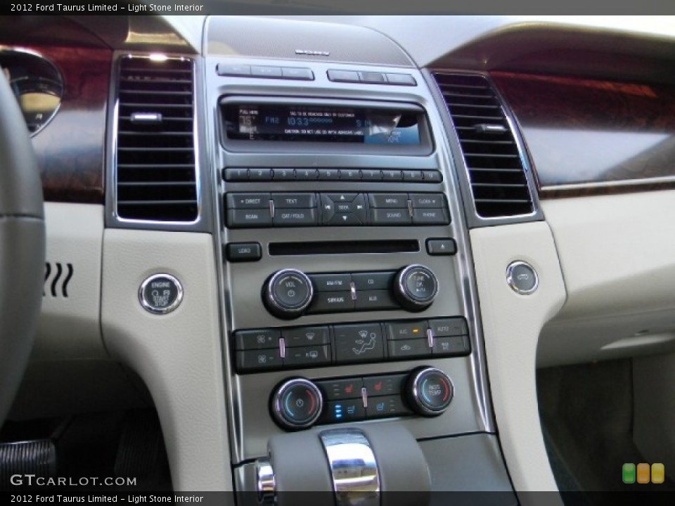 Light Stone Interior Controls for the 2012 Ford Taurus Limited #58195190