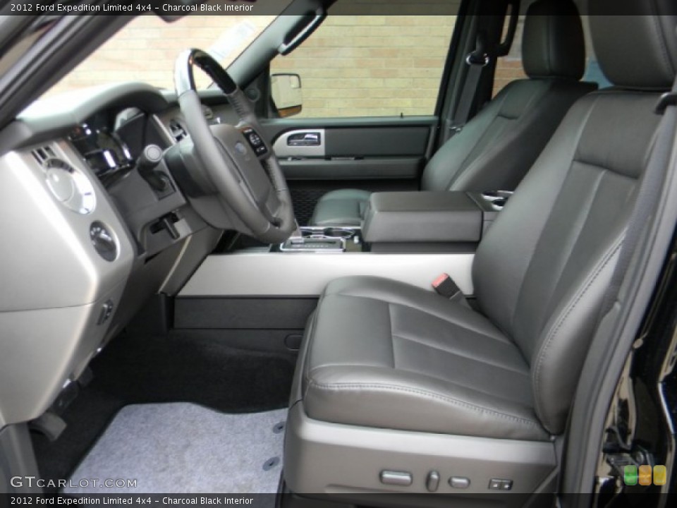 Charcoal Black Interior Photo for the 2012 Ford Expedition Limited 4x4 #58195278