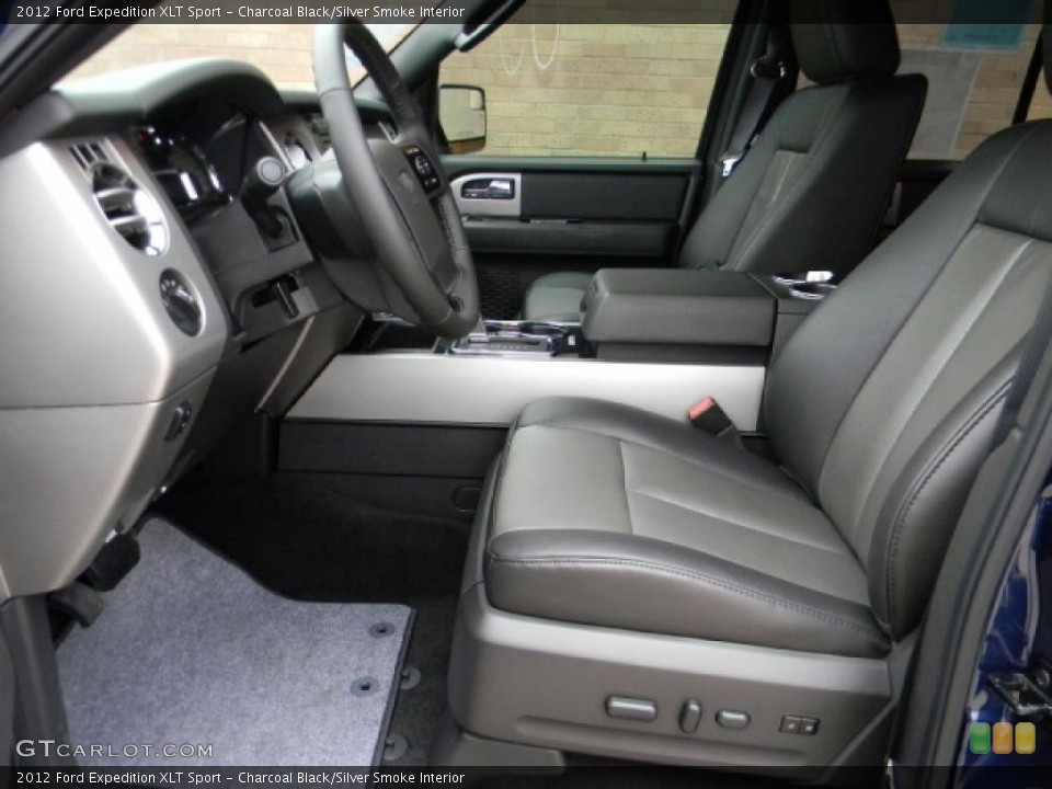 Charcoal Black/Silver Smoke Interior Photo for the 2012 Ford Expedition XLT Sport #58195545