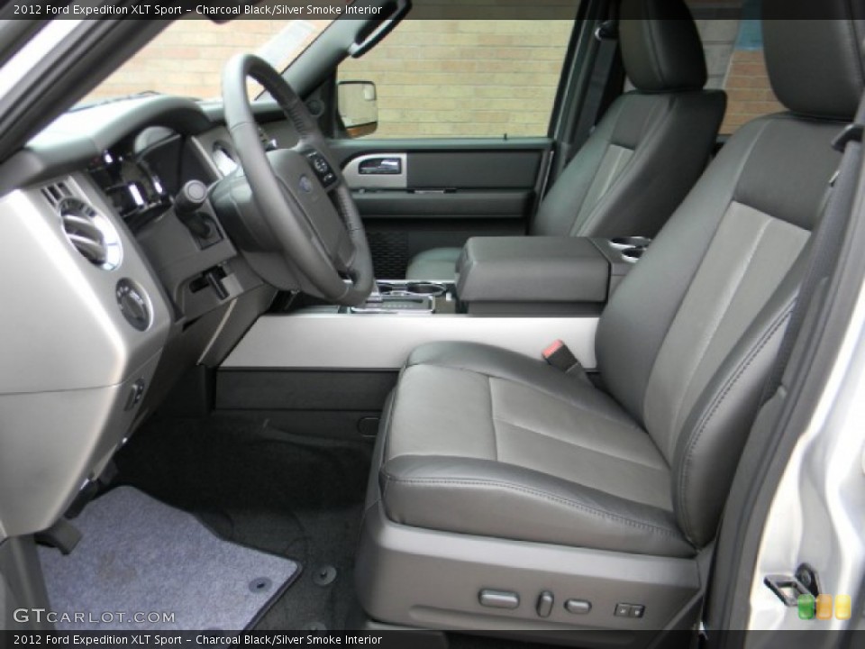 Charcoal Black/Silver Smoke Interior Photo for the 2012 Ford Expedition XLT Sport #58195641