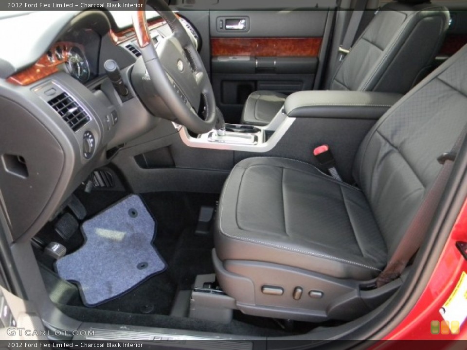 Charcoal Black Interior Photo for the 2012 Ford Flex Limited #58197117