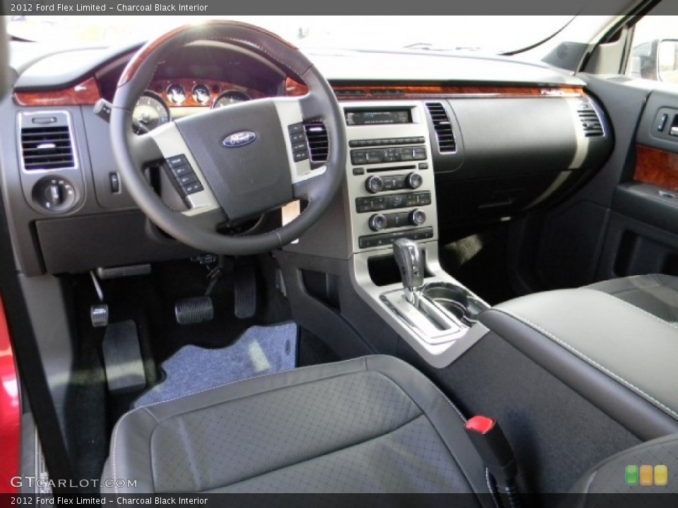 Charcoal Black Interior Prime Interior for the 2012 Ford Flex Limited #58197136