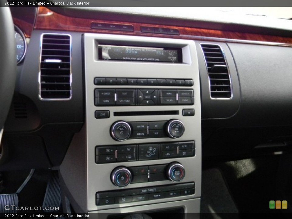 Charcoal Black Interior Controls for the 2012 Ford Flex Limited #58197151