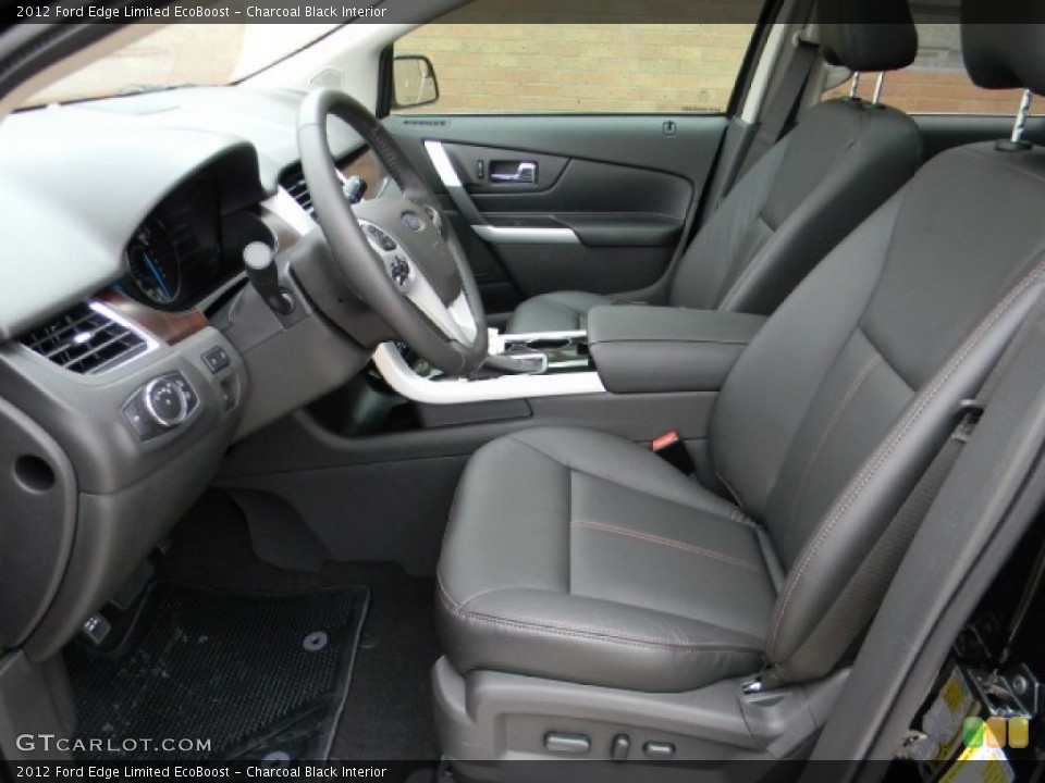 Charcoal Black Interior Photo for the 2012 Ford Edge Limited EcoBoost #58197649