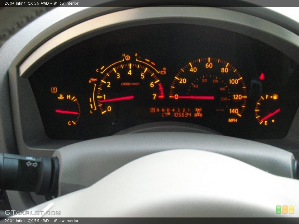 Willow Interior Gauges for the 2004 Infiniti QX 56 4WD #58198850