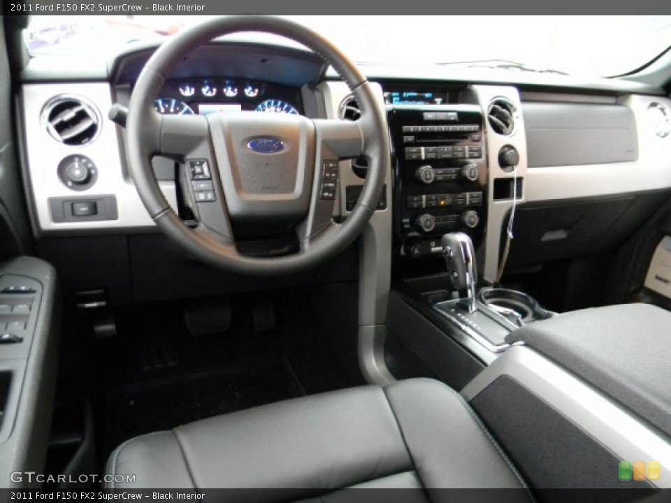 Black Interior Dashboard for the 2011 Ford F150 FX2 SuperCrew #58199870