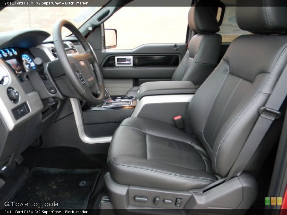 Black Interior Photo for the 2011 Ford F150 FX2 SuperCrew #58199879