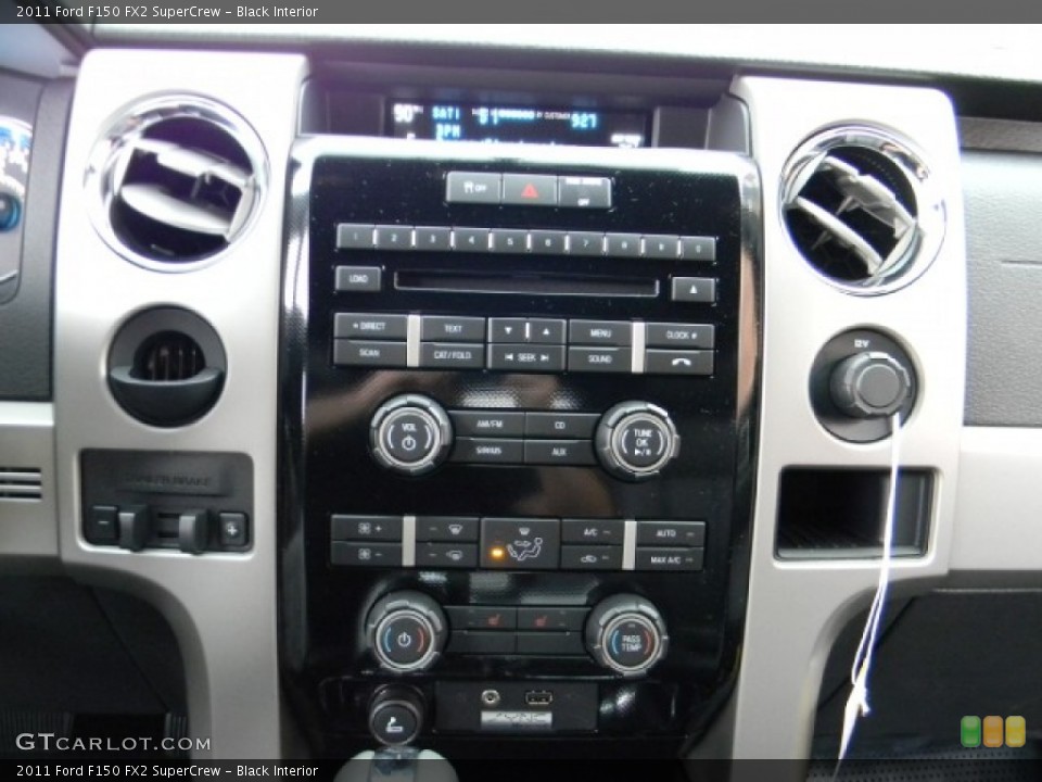 Black Interior Controls for the 2011 Ford F150 FX2 SuperCrew #58199893