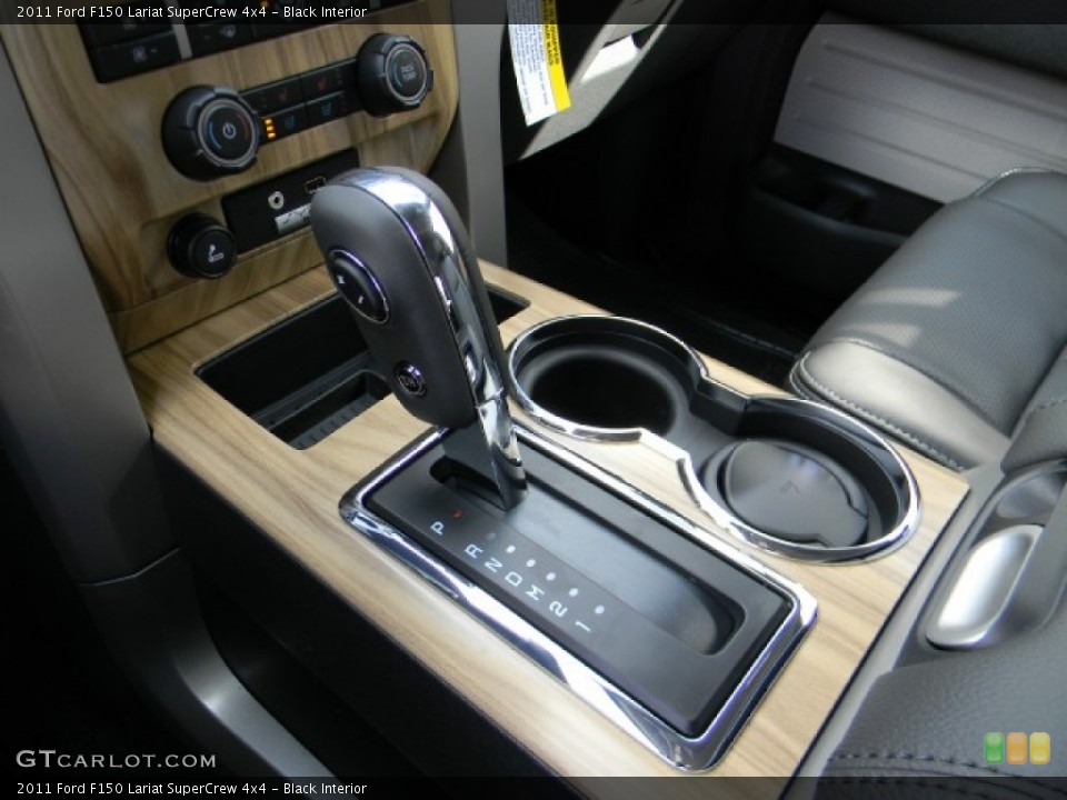Black Interior Transmission for the 2011 Ford F150 Lariat SuperCrew 4x4 #58200637