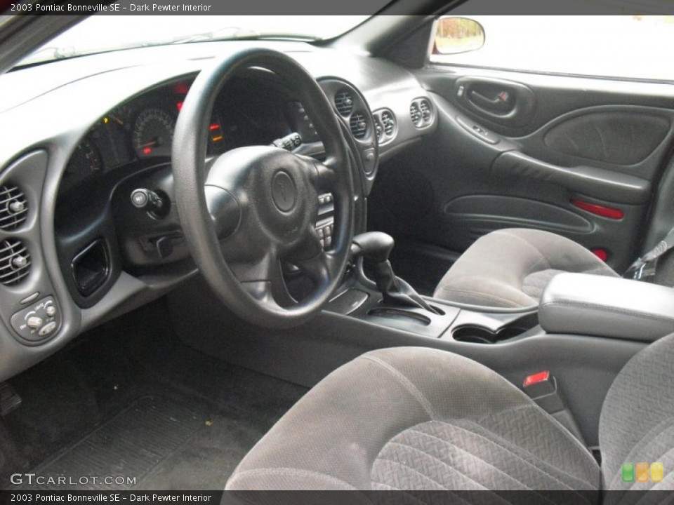 Dark Pewter Interior Photo for the 2003 Pontiac Bonneville SE #58202499