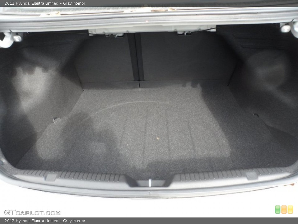 Gray Interior Trunk for the 2012 Hyundai Elantra Limited #58204917