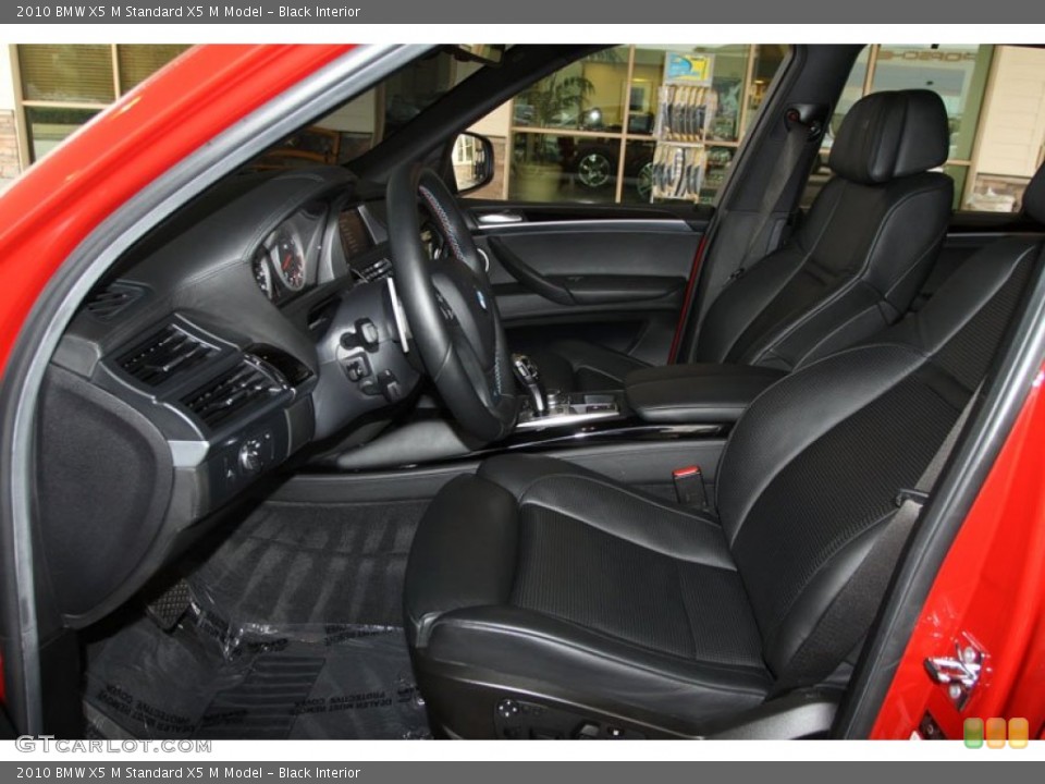 Black Interior Photo for the 2010 BMW X5 M  #58206210