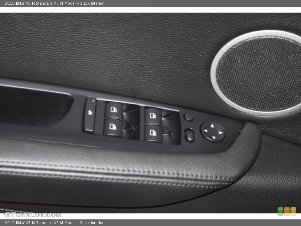 Black Interior Controls for the 2010 BMW X5 M  #58206322