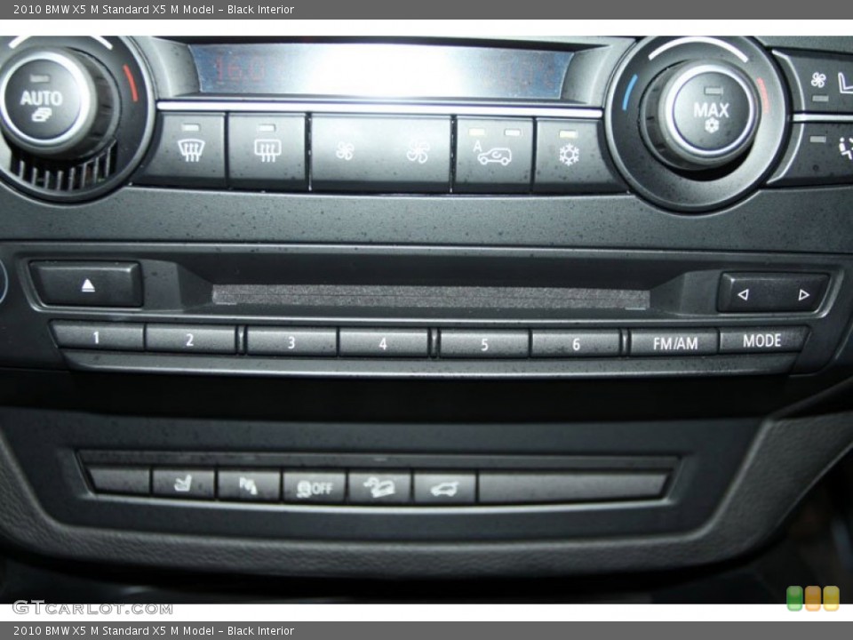 Black Interior Controls for the 2010 BMW X5 M  #58206401