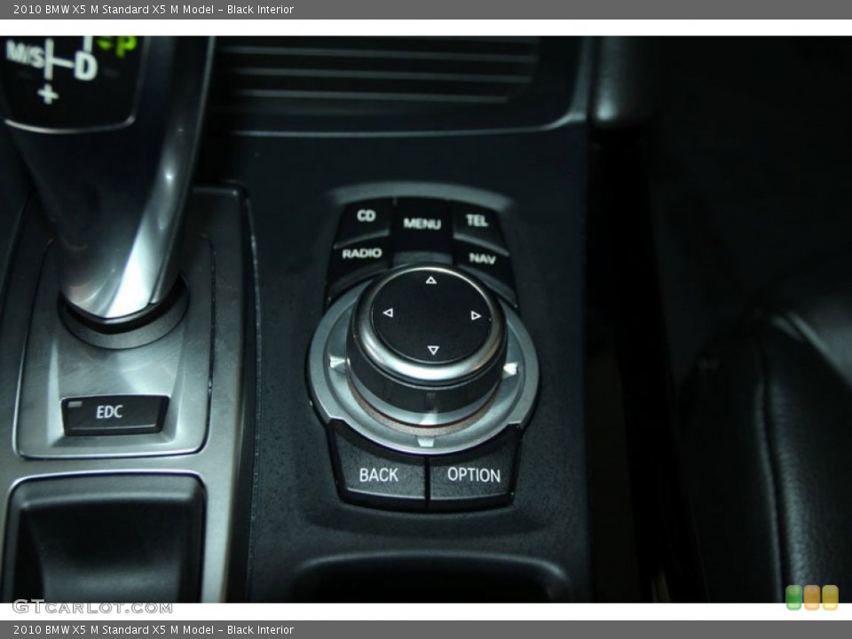 Black Interior Controls for the 2010 BMW X5 M  #58206428