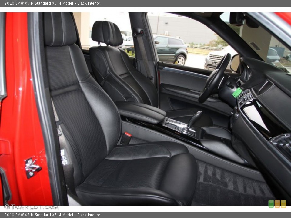 Black Interior Photo for the 2010 BMW X5 M  #58206650