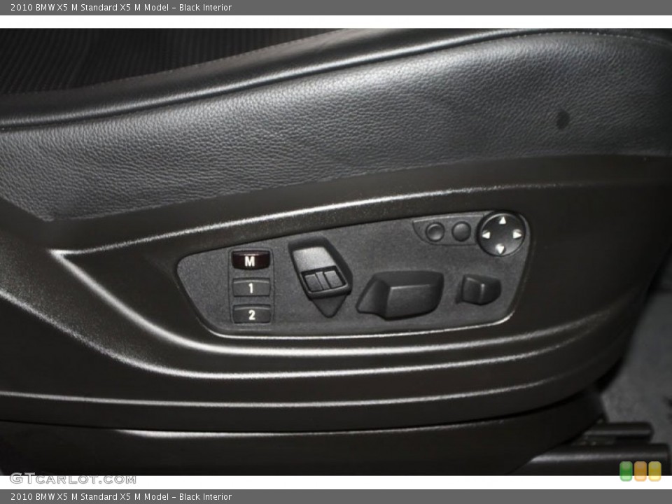 Black Interior Controls for the 2010 BMW X5 M  #58206659
