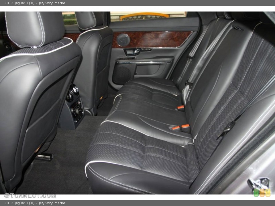 Jet/Ivory Interior Photo for the 2012 Jaguar XJ XJ #58208069