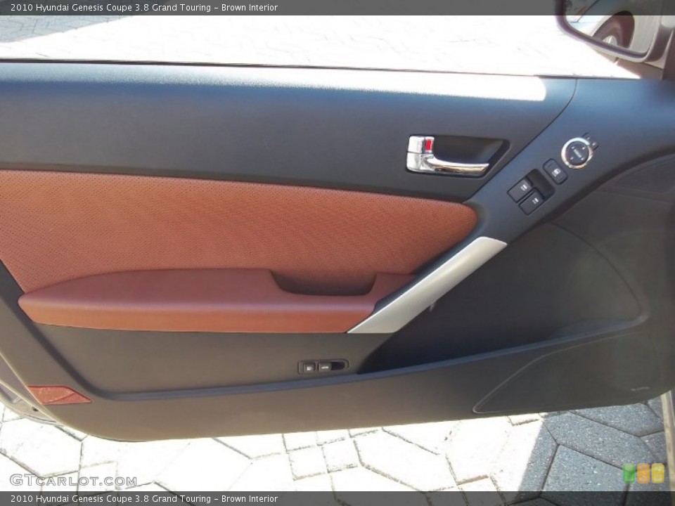 Brown Interior Door Panel for the 2010 Hyundai Genesis Coupe 3.8 Grand Touring #58208781