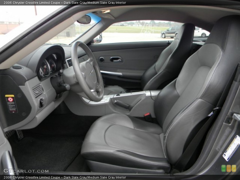 Dark Slate Gray/Medium Slate Gray Interior Photo for the 2006 Chrysler Crossfire Limited Coupe #58210098