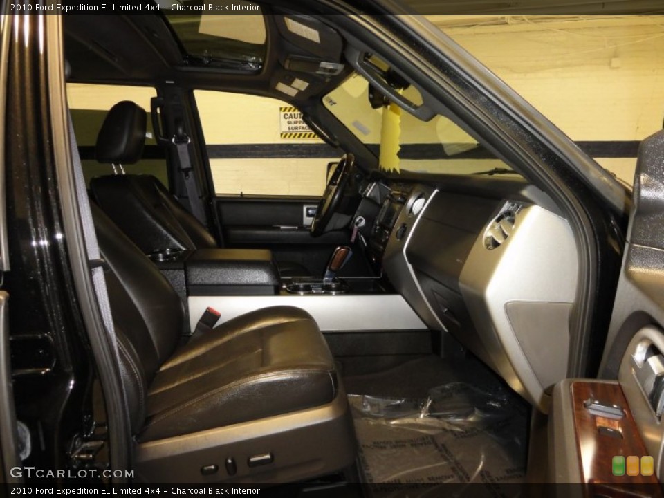 Charcoal Black Interior Photo for the 2010 Ford Expedition EL Limited 4x4 #58210242