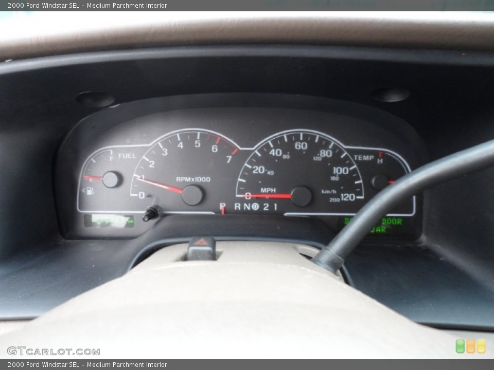 Medium Parchment Interior Gauges for the 2000 Ford Windstar SEL #58210574