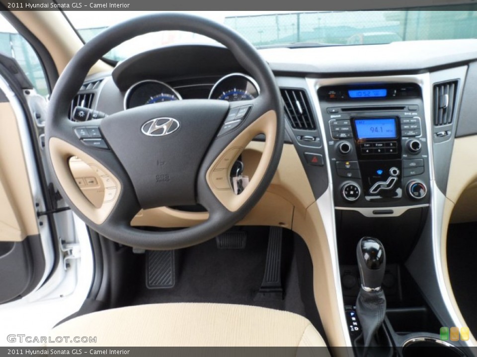 Camel Interior Dashboard for the 2011 Hyundai Sonata GLS #58210892