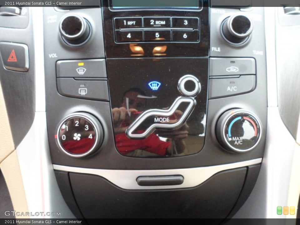 Camel Interior Controls for the 2011 Hyundai Sonata GLS #58210926