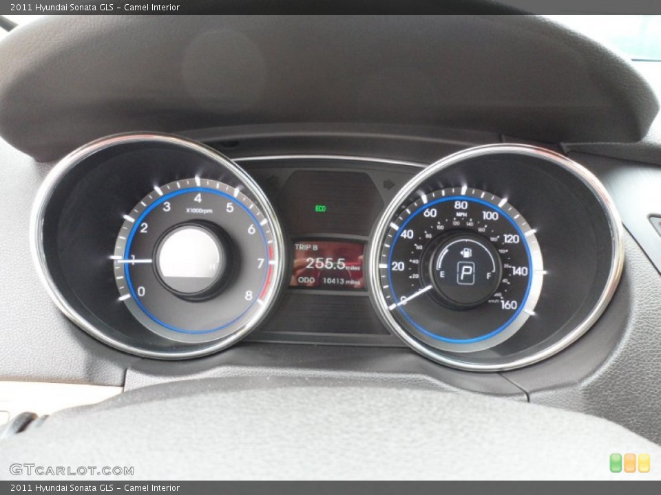 Camel Interior Gauges for the 2011 Hyundai Sonata GLS #58210962